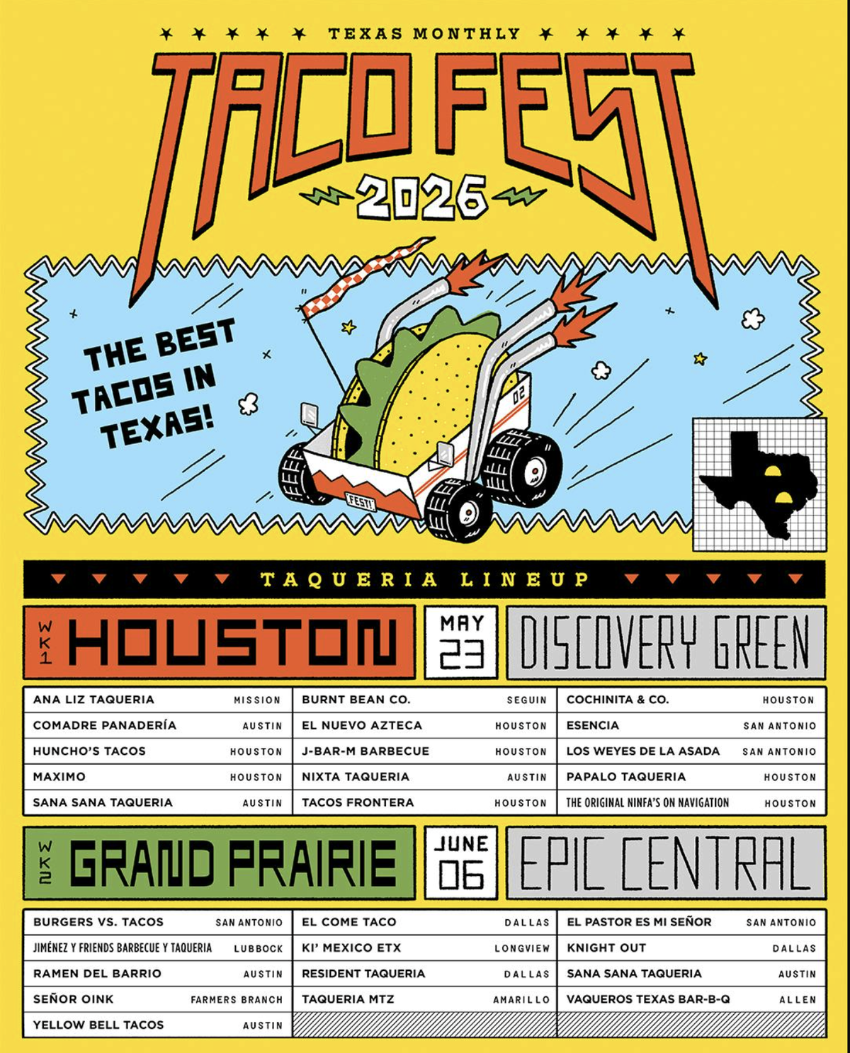 Taco Fest comes to Grand Prairie